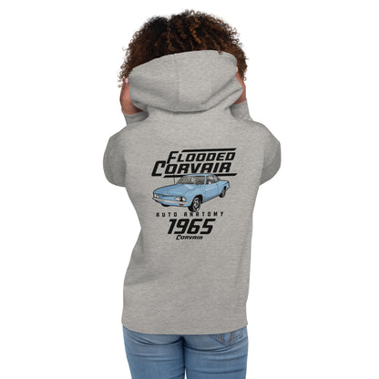 Adult Adult Auto Anatomy 'Flooded Corvair' Premium Hoodie