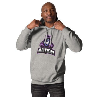 Adult Dark Royal Nation Premium Hoodie