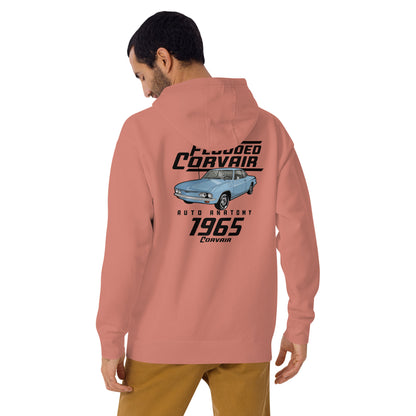 Adult Adult Auto Anatomy 'Flooded Corvair' Premium Hoodie