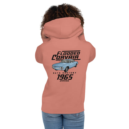 Adult Adult Auto Anatomy 'Flooded Corvair' Premium Hoodie