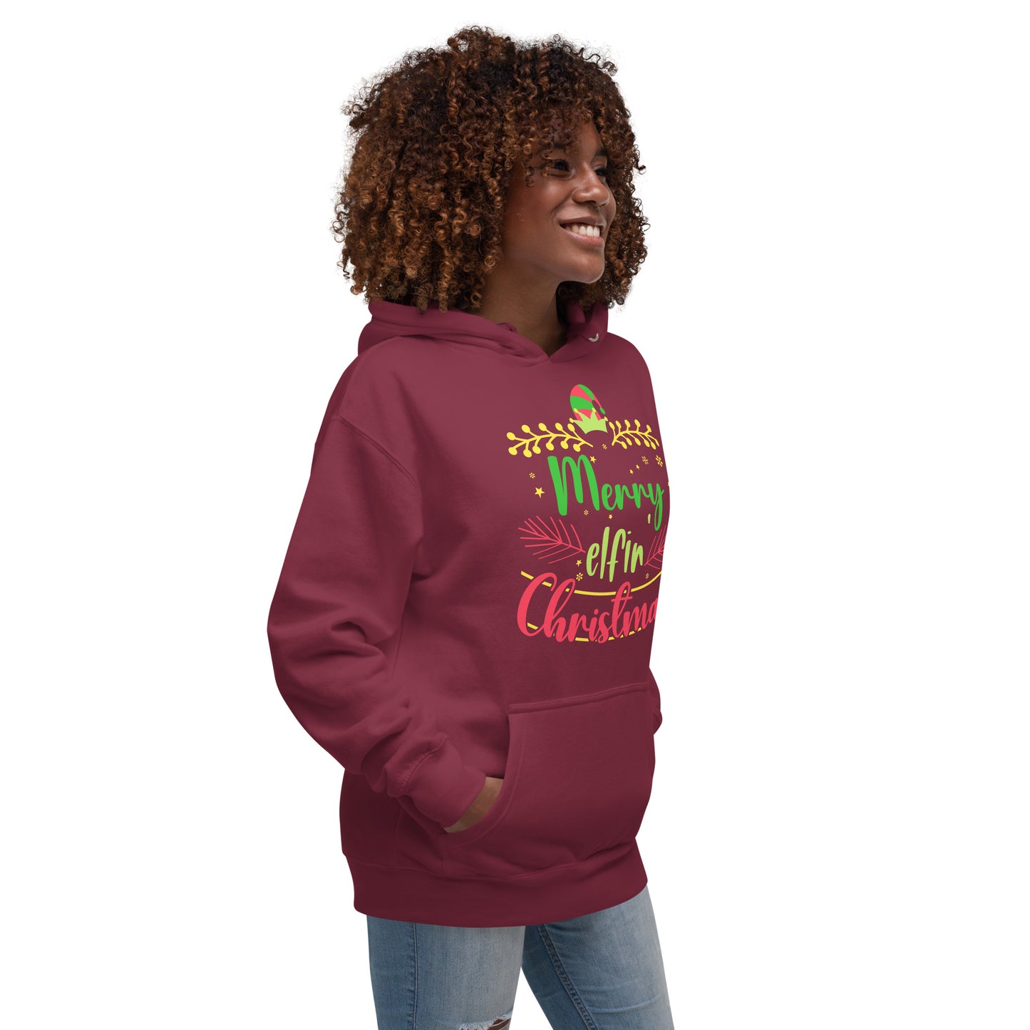 Adult 'Elfin Christmas' Hoodie