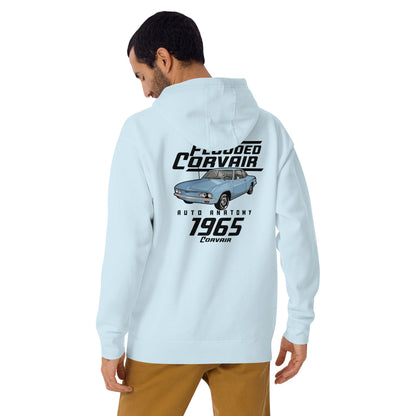 Adult Adult Auto Anatomy 'Flooded Corvair' Premium Hoodie