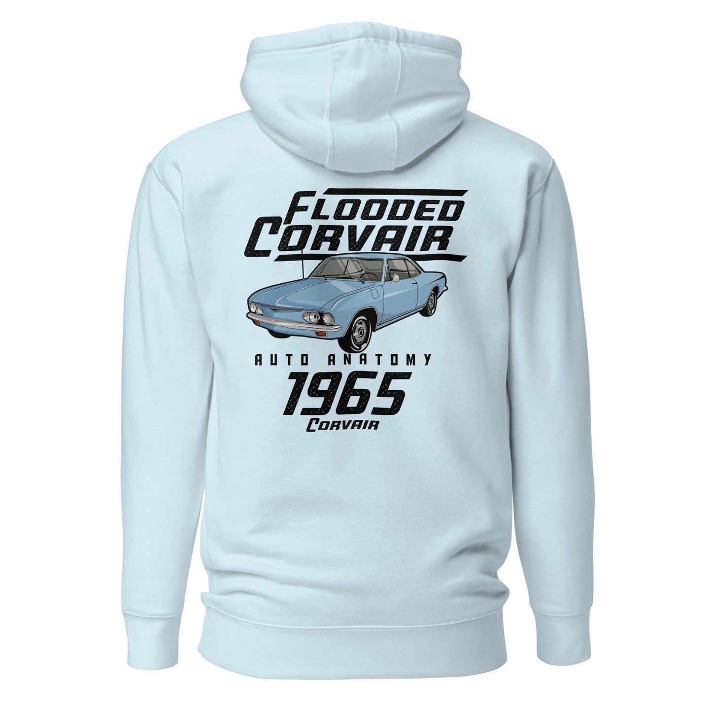 Adult Adult Auto Anatomy 'Flooded Corvair' Premium Hoodie