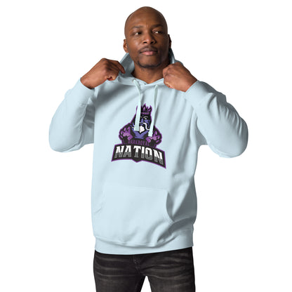 Adult Dark Royal Nation Premium Hoodie