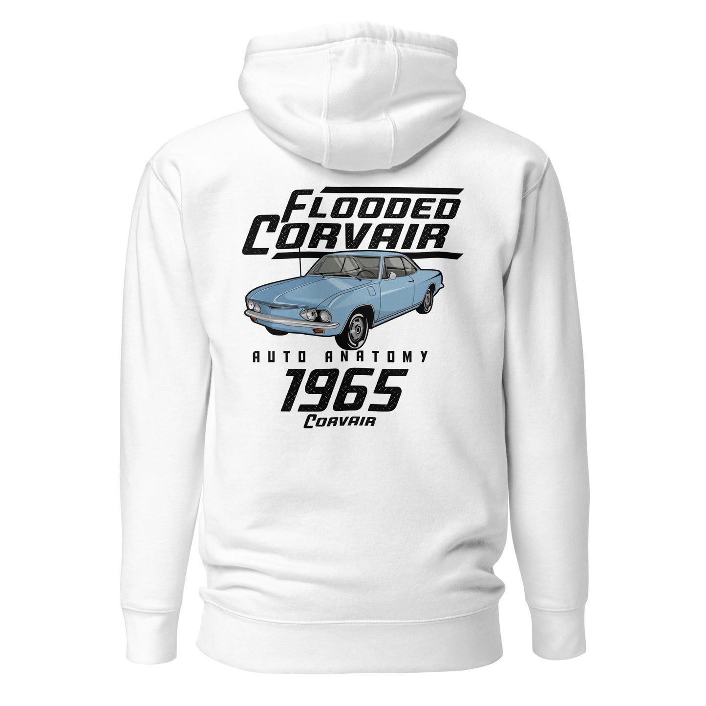 Adult Adult Auto Anatomy 'Flooded Corvair' Premium Hoodie