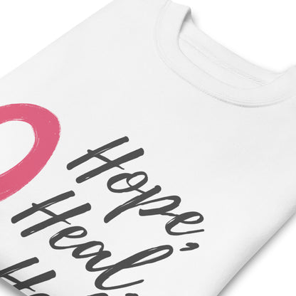 Adult GU 'Hope Heal Help' Premium Sweatshirt