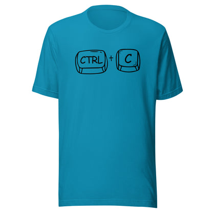 Adult 'CTRL + C' Staple T-shirt