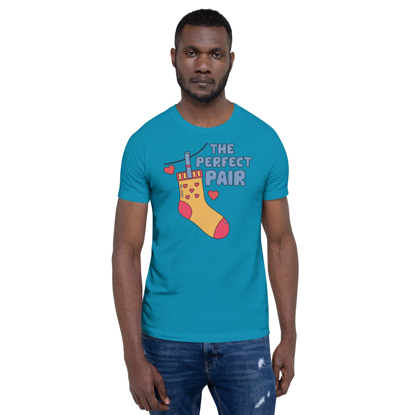 Adult 'Perfect Pair' Left Sock Staple T-shirt