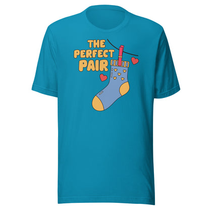 Adult 'Perfect Pair' Right Sock Staple T-shirt