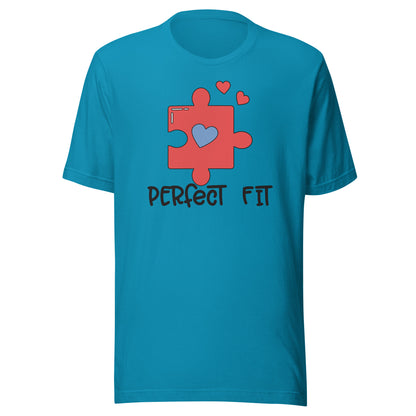 Adult 'Perfect Fit Pink Piece' Staple T-shirt