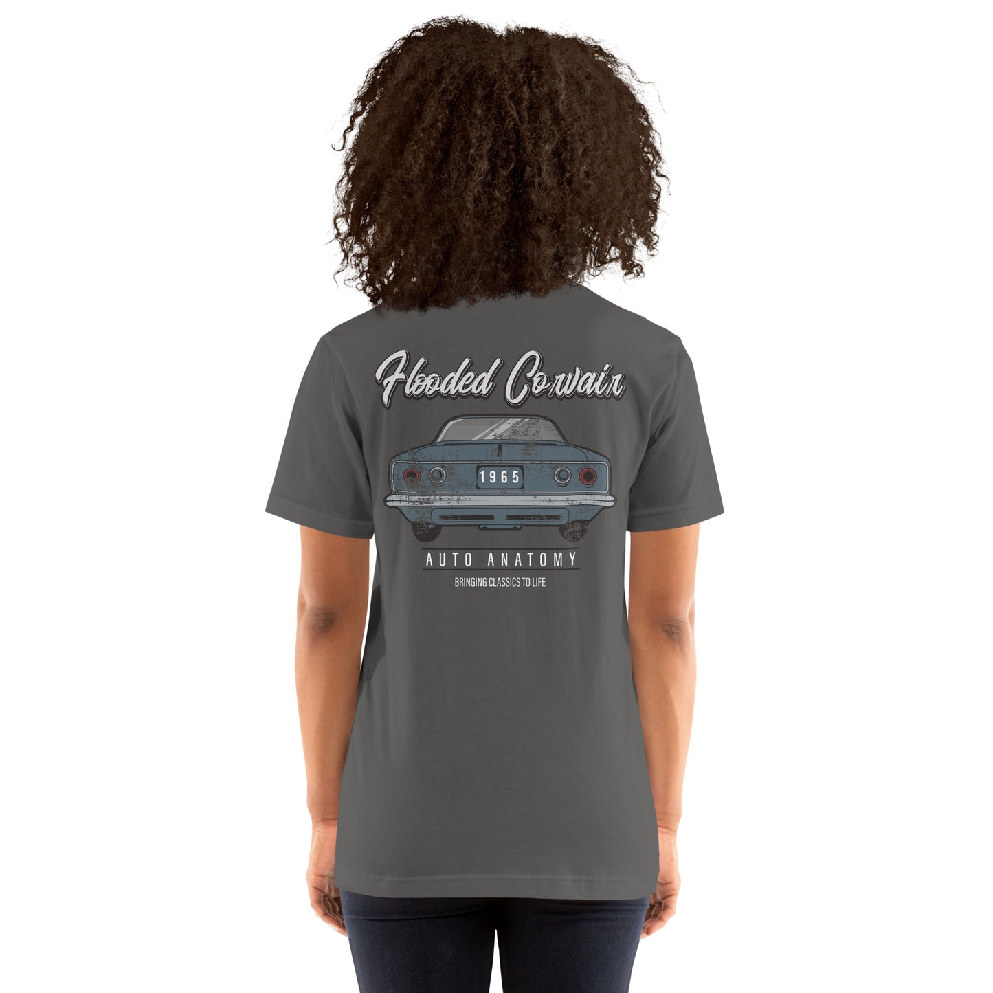 Adult Auto Anatomy 'Bringing Classics to Life' Staple T-shirt