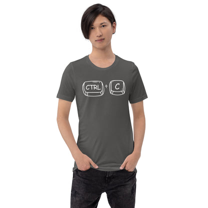 Adult 'CTRL + C' Staple T-shirt