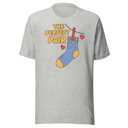 Adult 'Perfect Pair' Right Sock Staple T-shirt