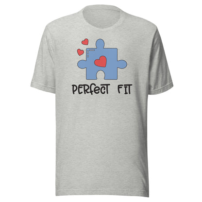 Adult 'Perfect Fit Blue Piece' Staple T-shirt