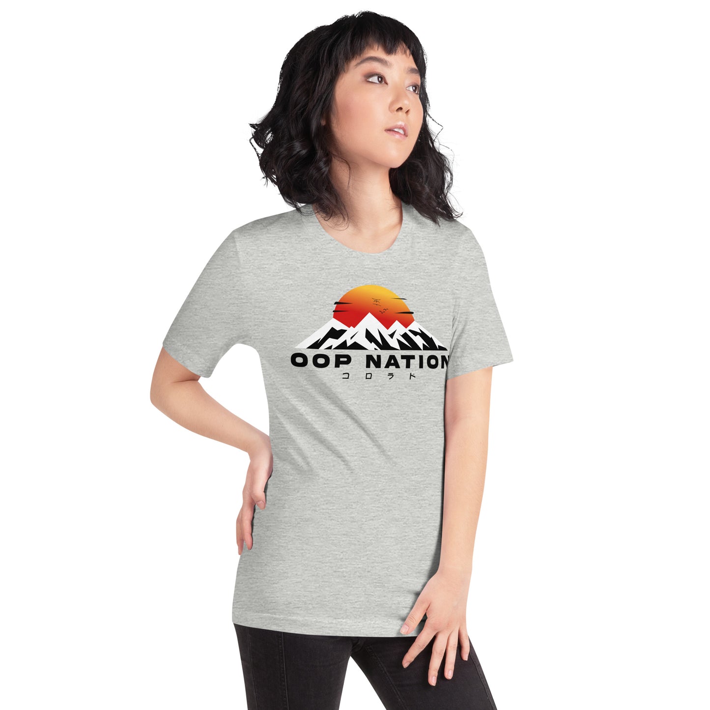 Adult Oop Nation Sunrise Staple T-shirt