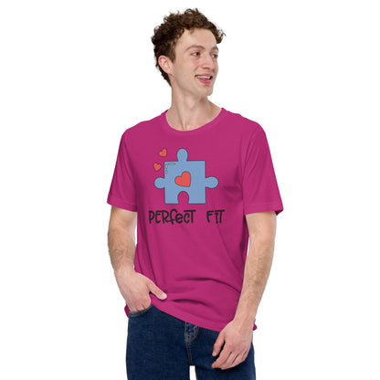 Adult 'Perfect Fit Blue Piece' Staple T-shirt