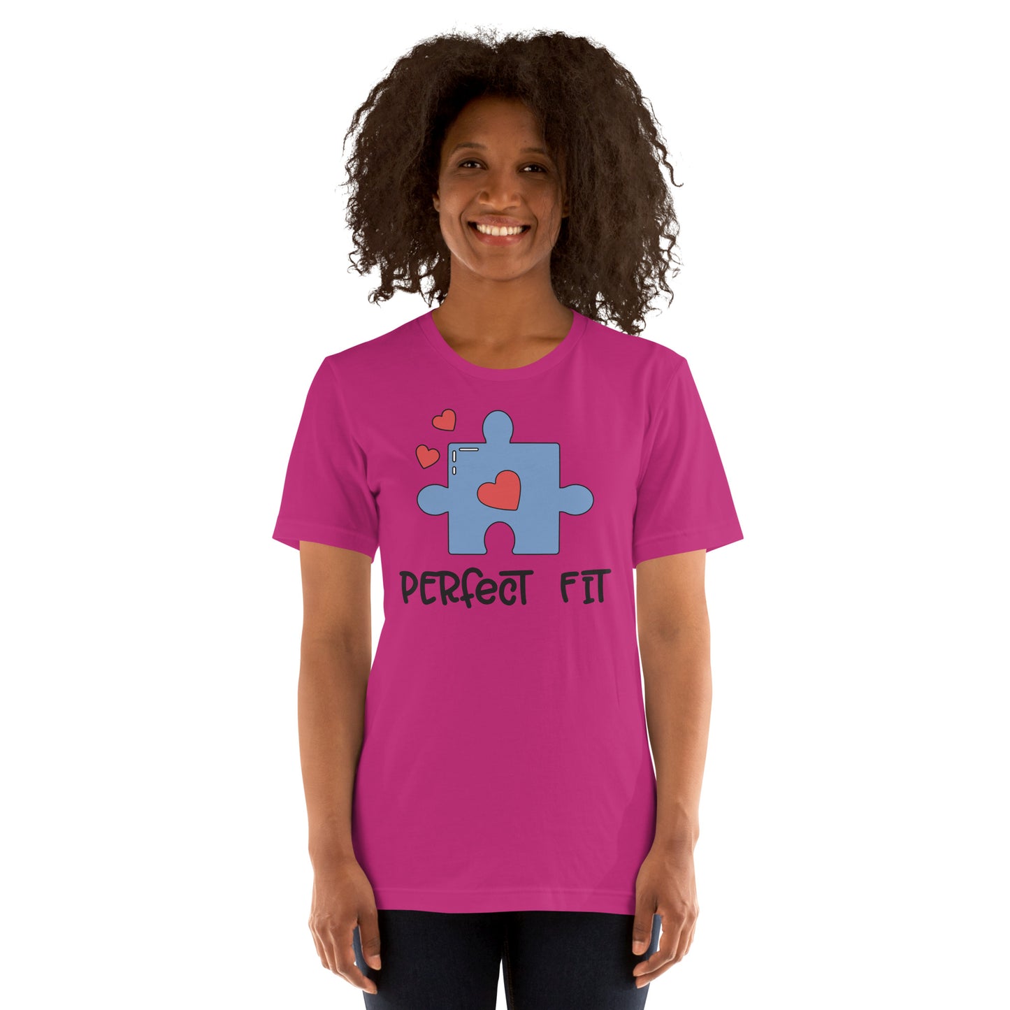 Adult 'Perfect Fit Blue Piece' Staple T-shirt