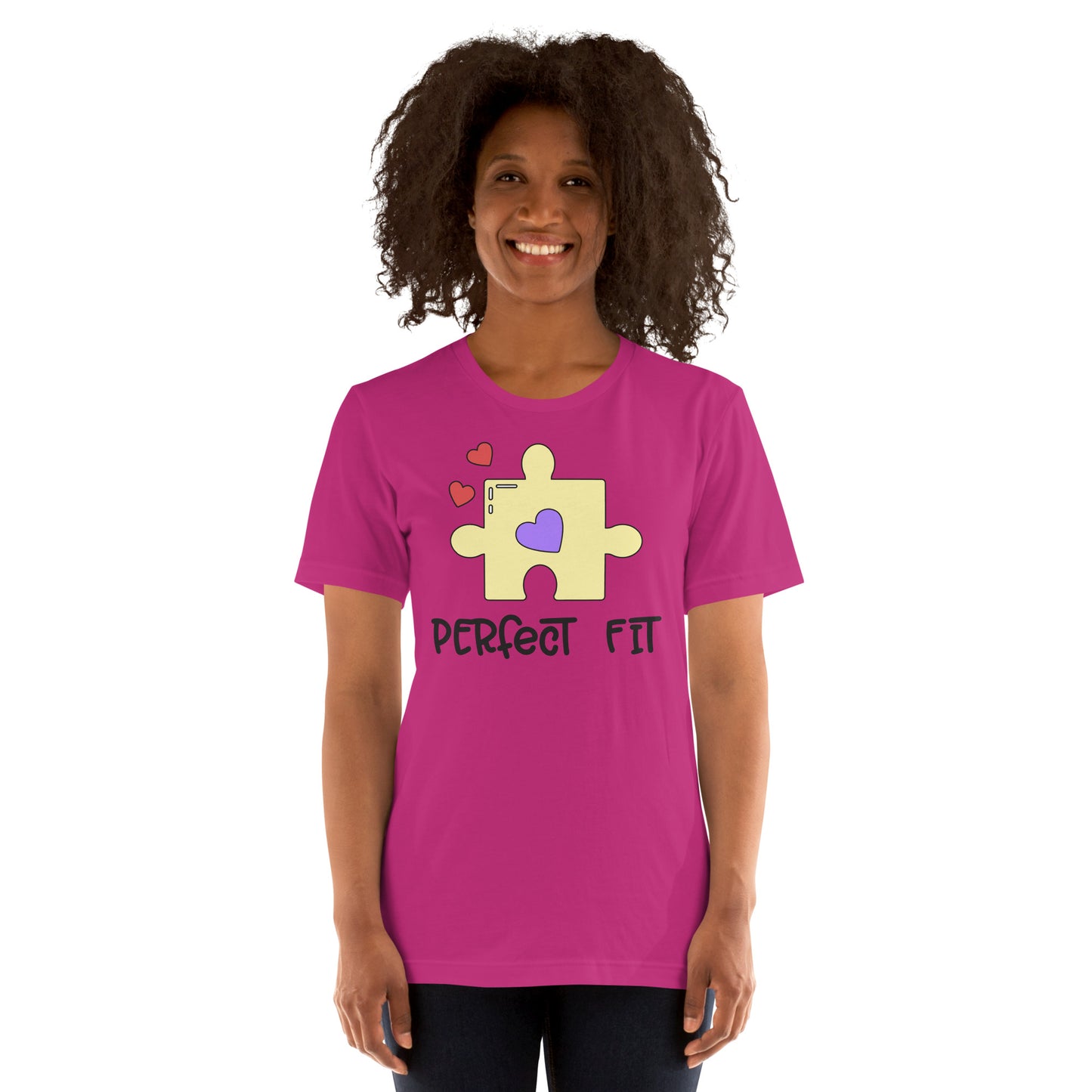 Adult 'Perfect Fit Yellow Piece' Staple T-shirt