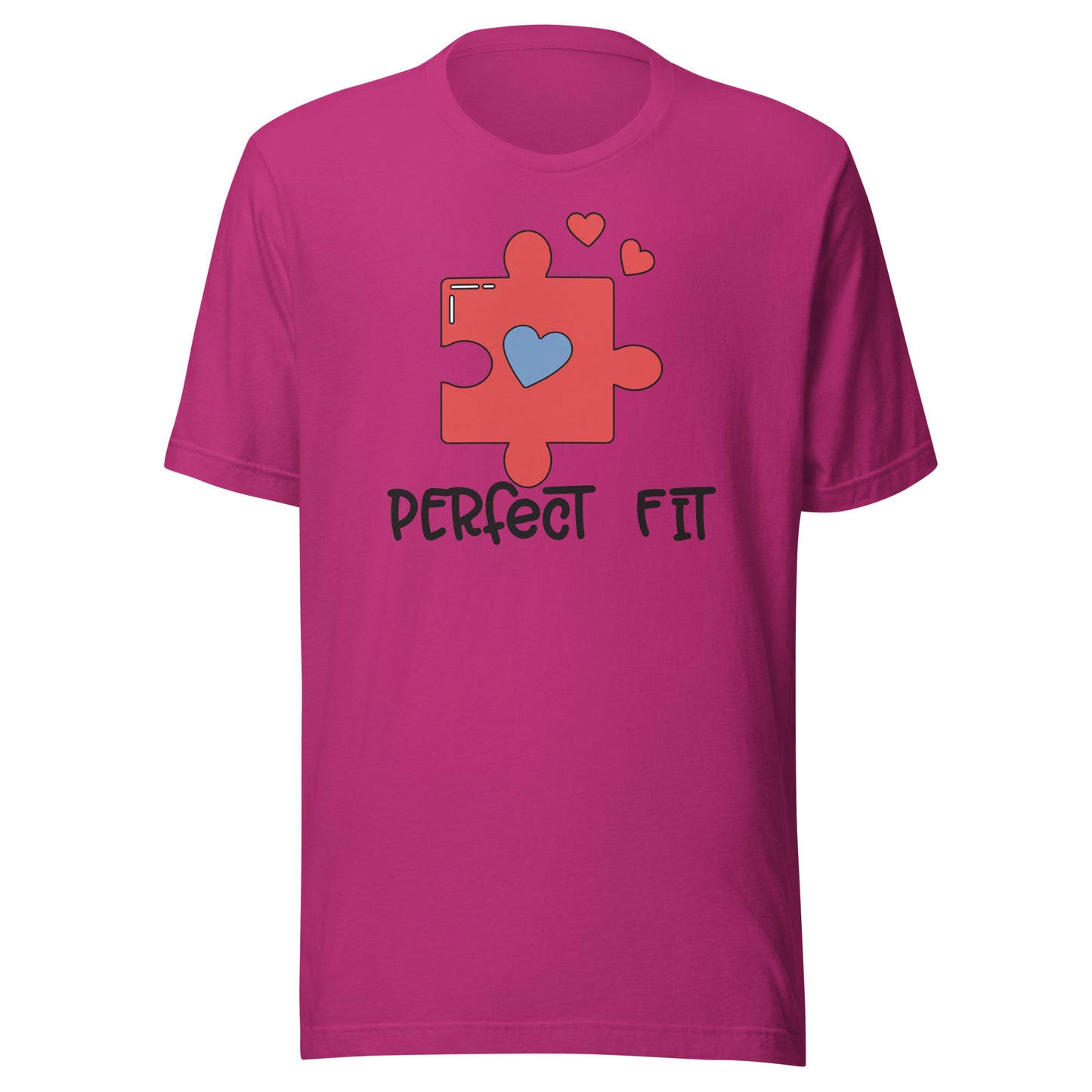 Adult 'Perfect Fit Pink Piece' Staple T-shirt