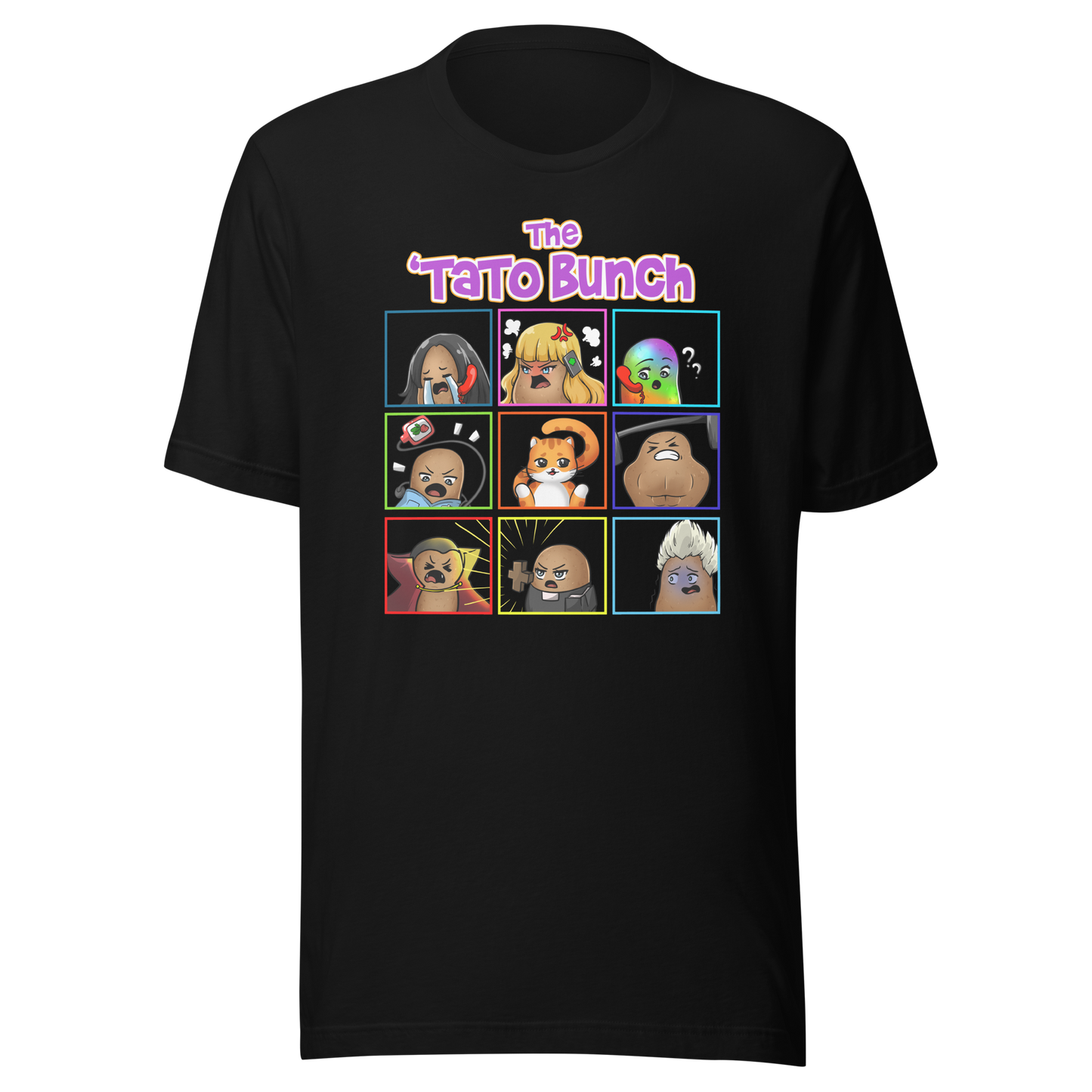 Adult Mrs. Freeze 'Tato Bunch' Staple T-Shirt