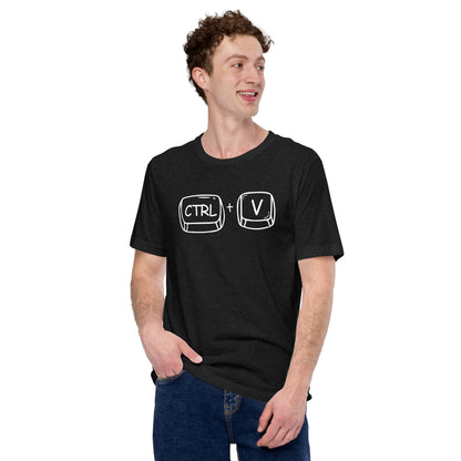 Adult 'CTRL + V' Staple T-shirt