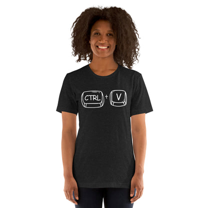 Adult 'CTRL + V' Staple T-shirt