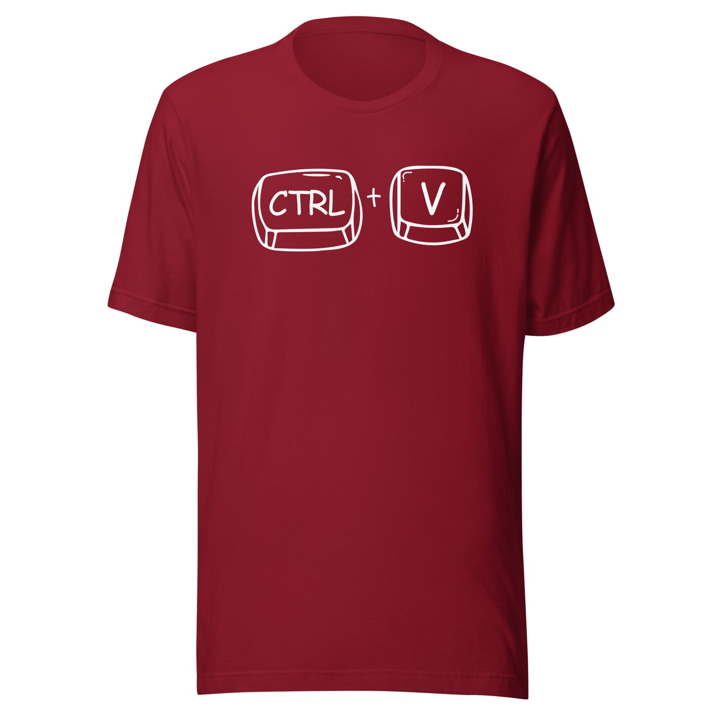 Adult 'CTRL + V' Staple T-shirt