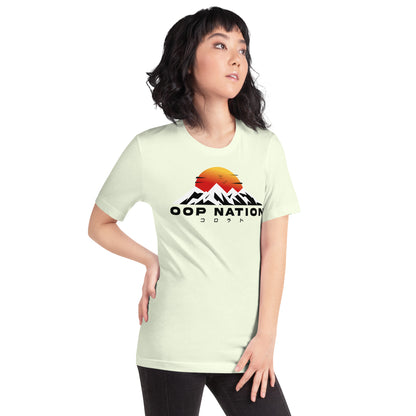 Adult Oop Nation Sunrise Staple T-shirt