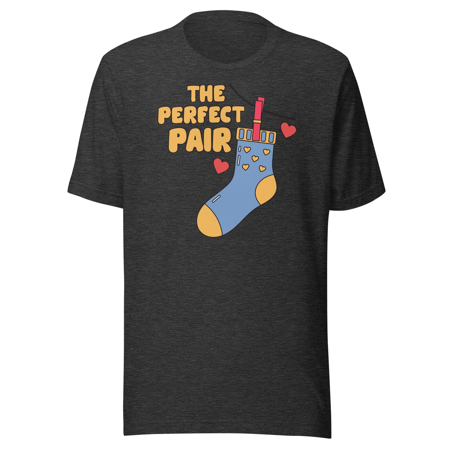 Adult 'Perfect Pair' Right Sock Staple T-shirt