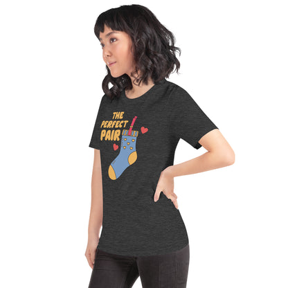 Adult 'Perfect Pair' Right Sock Staple T-shirt