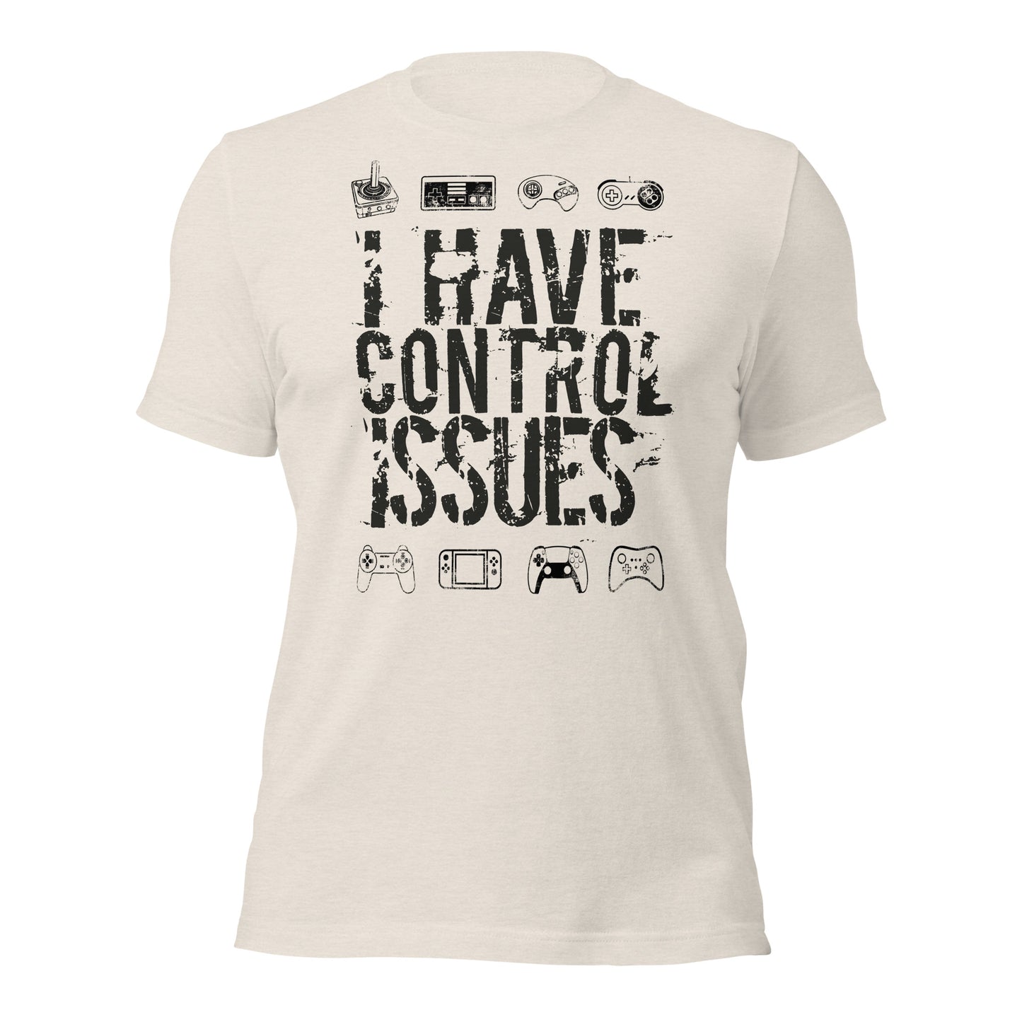 Adult 'Control Issues' Staple T-Shirt