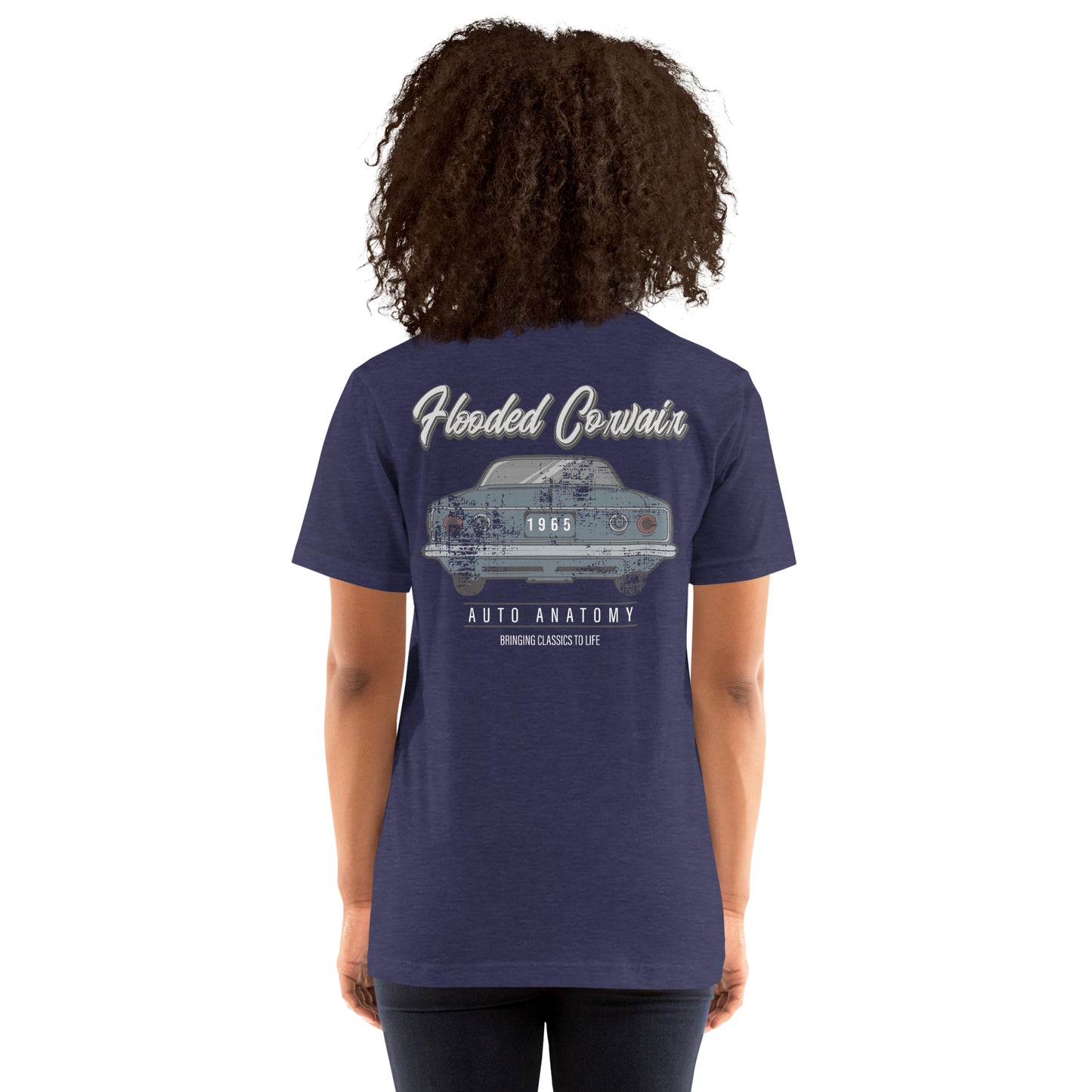 Adult Auto Anatomy 'Bringing Classics to Life' Staple T-shirt