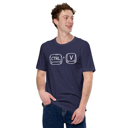 Adult 'CTRL + V' Staple T-shirt