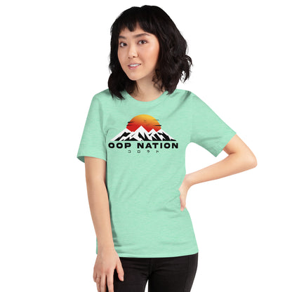 Adult Oop Nation Sunrise Staple T-shirt