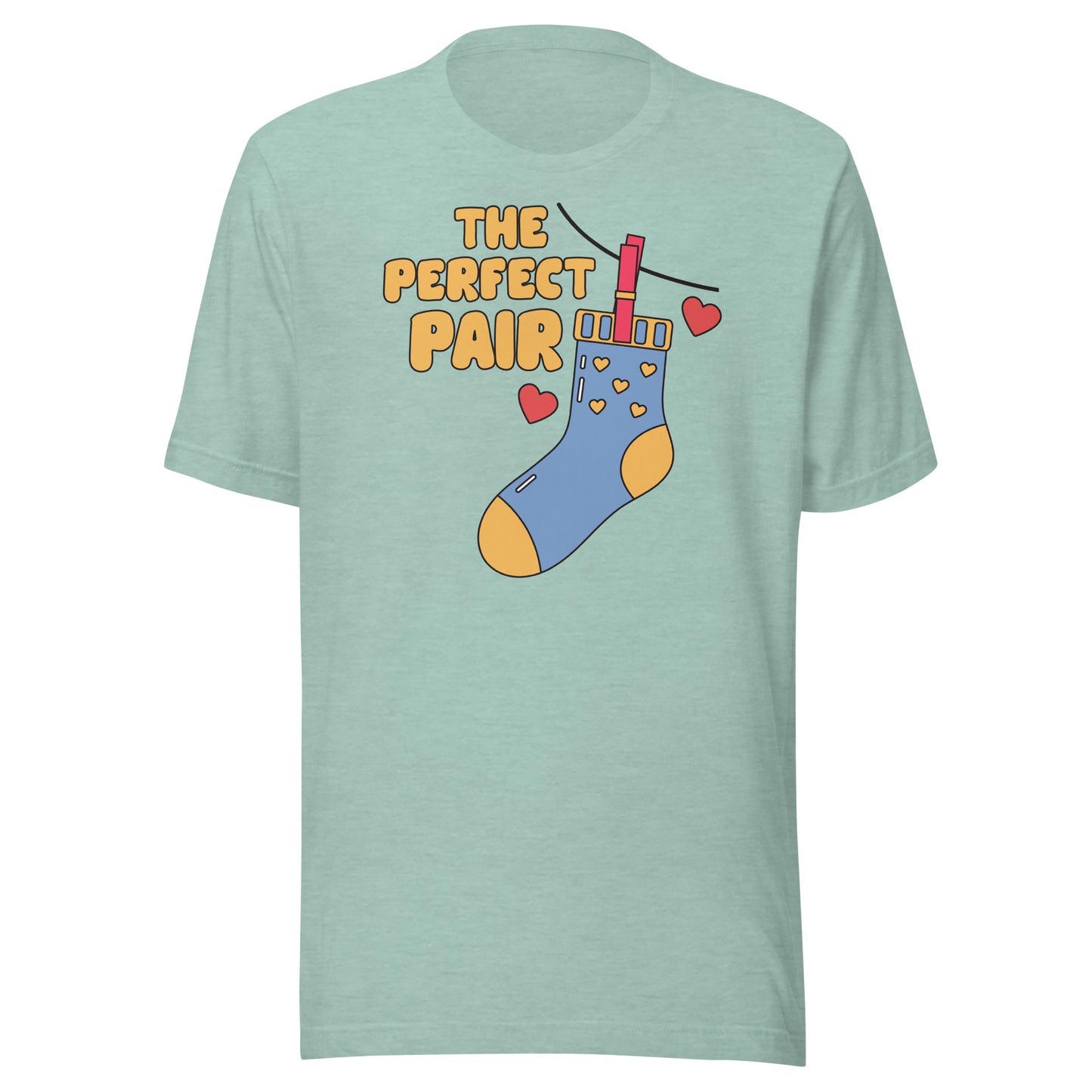 Adult 'Perfect Pair' Right Sock Staple T-shirt