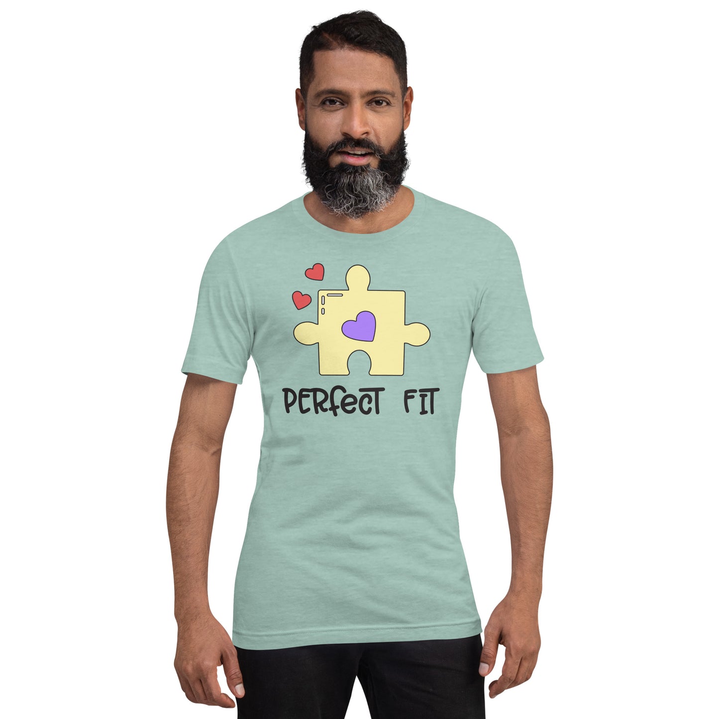 Adult 'Perfect Fit Yellow Piece' Staple T-shirt