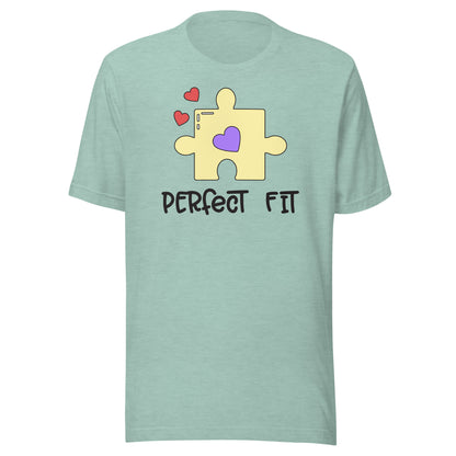 Adult 'Perfect Fit Yellow Piece' Staple T-shirt