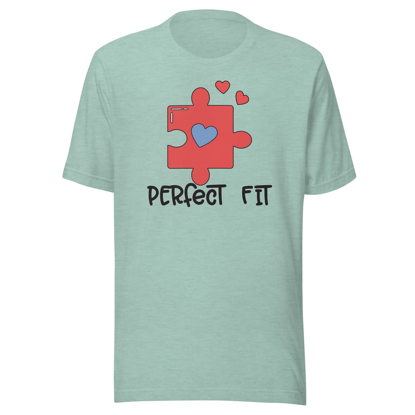 Adult 'Perfect Fit Pink Piece' Staple T-shirt