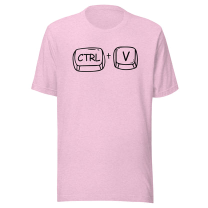 Adult 'CTRL + V' Staple T-shirt