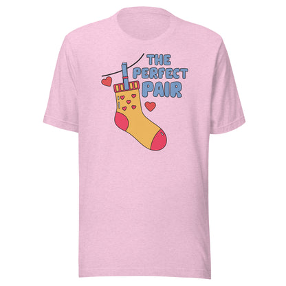 Adult 'Perfect Pair' Left Sock Staple T-shirt