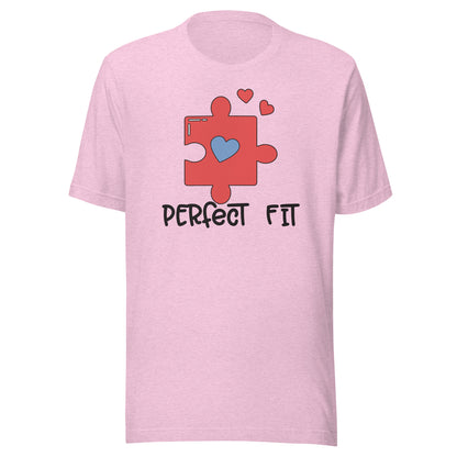 Adult 'Perfect Fit Pink Piece' Staple T-shirt