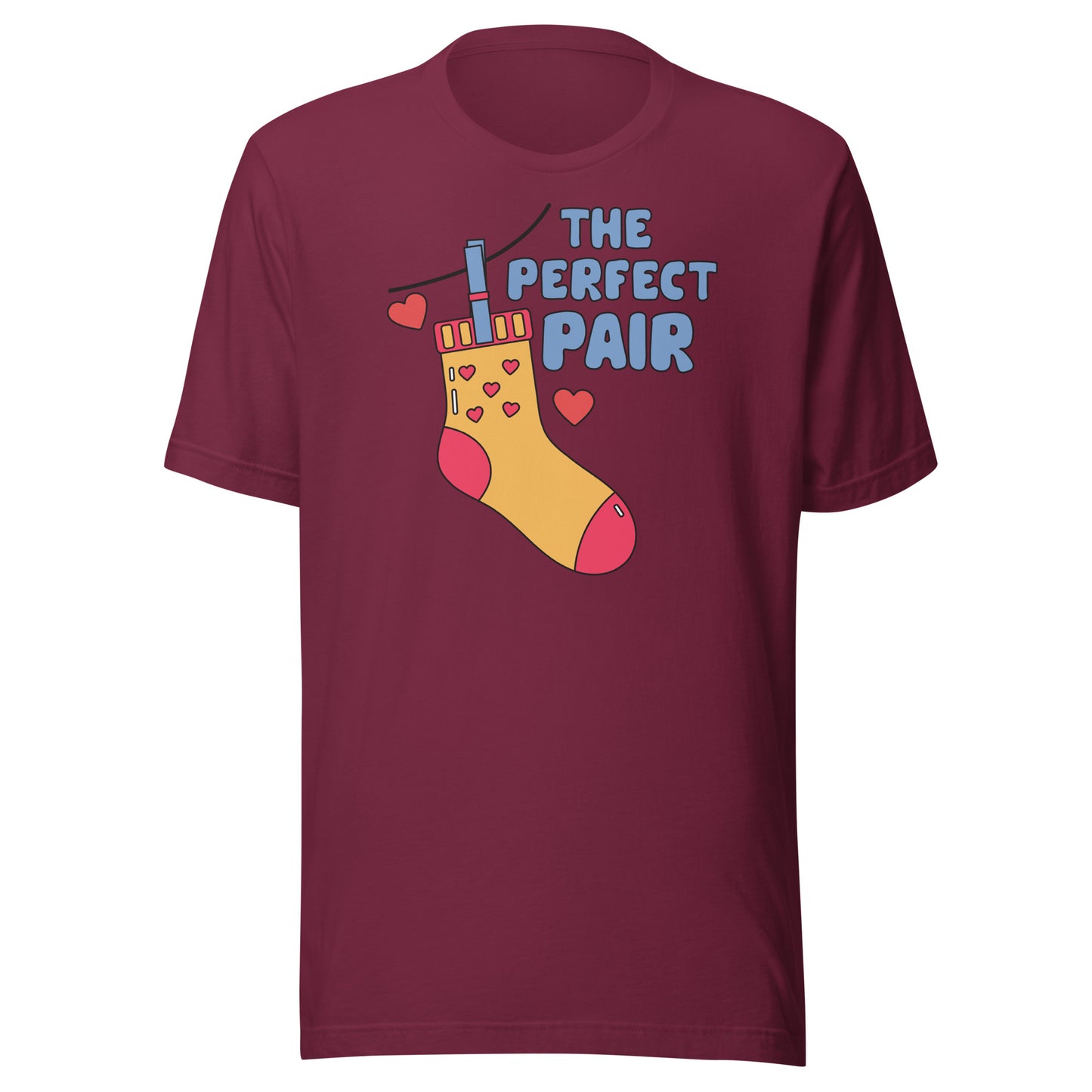 Adult 'Perfect Pair' Left Sock Staple T-shirt