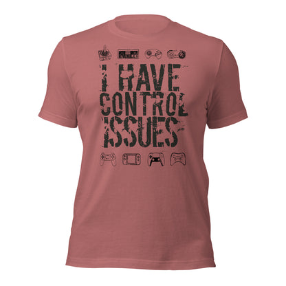 Adult 'Control Issues' Staple T-Shirt