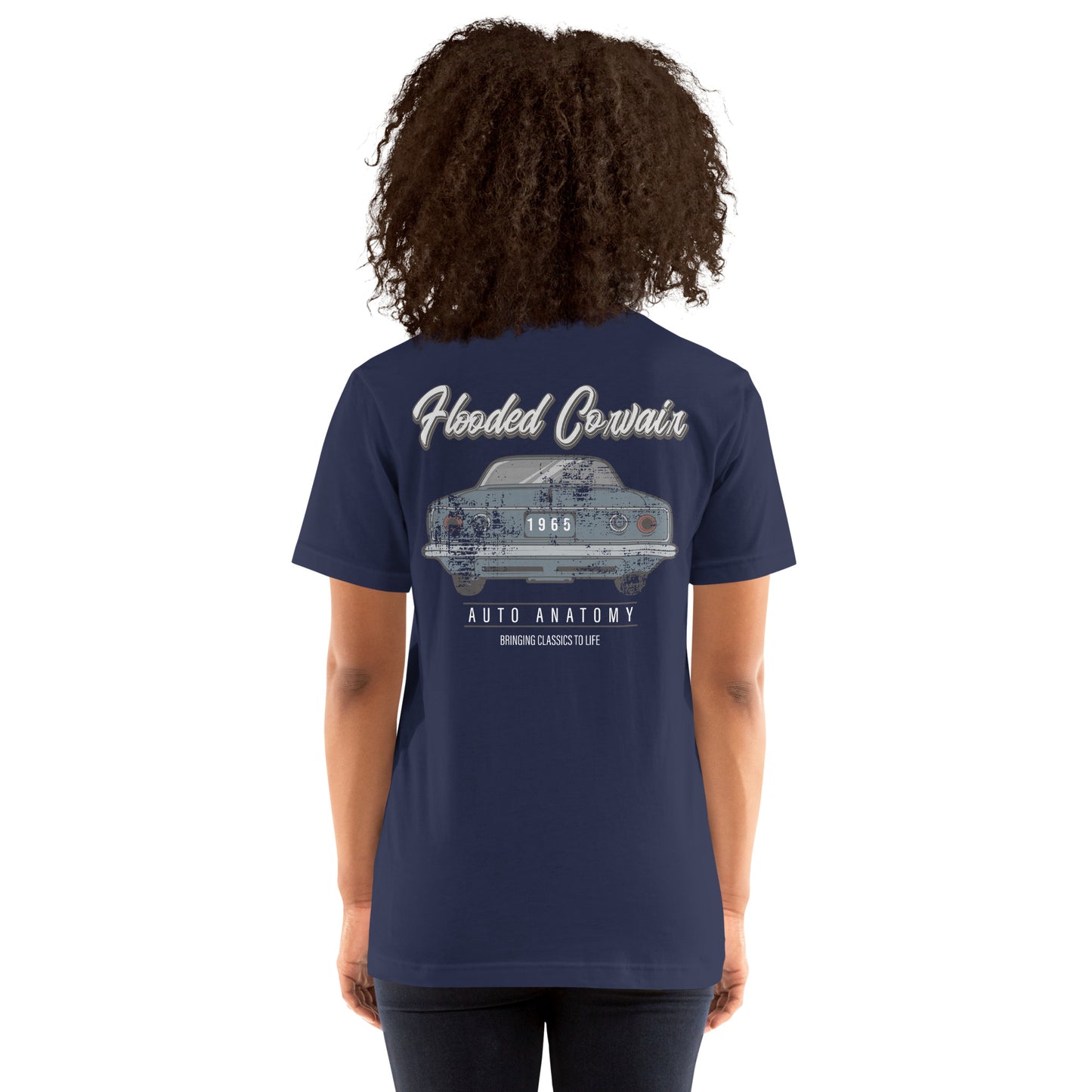 Adult Auto Anatomy 'Bringing Classics to Life' Staple T-shirt