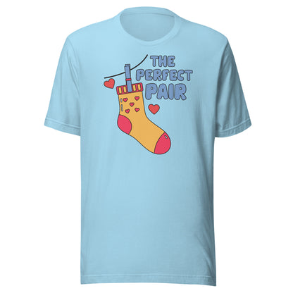 Adult 'Perfect Pair' Left Sock Staple T-shirt