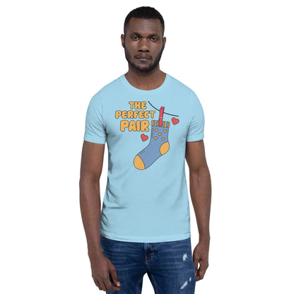 Adult 'Perfect Pair' Right Sock Staple T-shirt