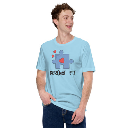 Adult 'Perfect Fit Blue Piece' Staple T-shirt