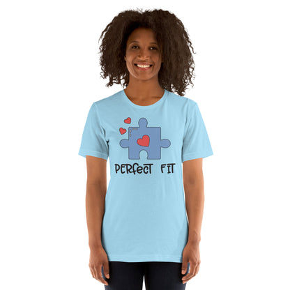 Adult 'Perfect Fit Blue Piece' Staple T-shirt