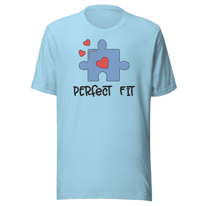 Adult 'Perfect Fit Blue Piece' Staple T-shirt