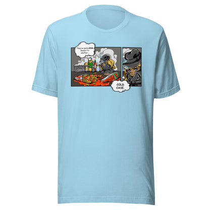 Adult Mrs. Freeze 'Detective Potato' Staple T-Shirt